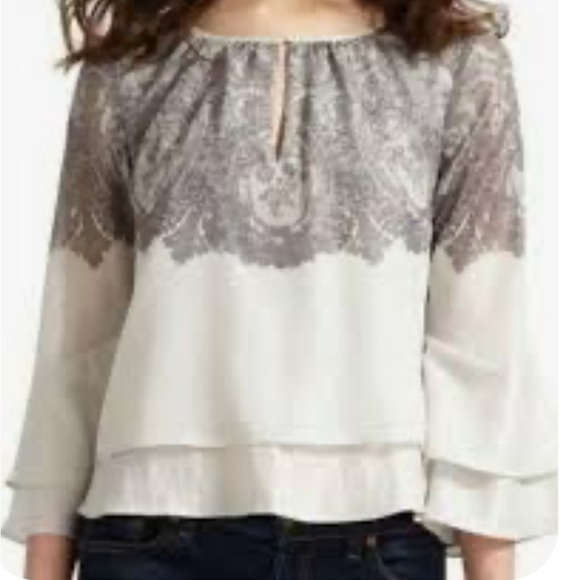 BCBGMaxAzria Tops - BCBGMAXAZRIA  Hanelli Blouse Size Small